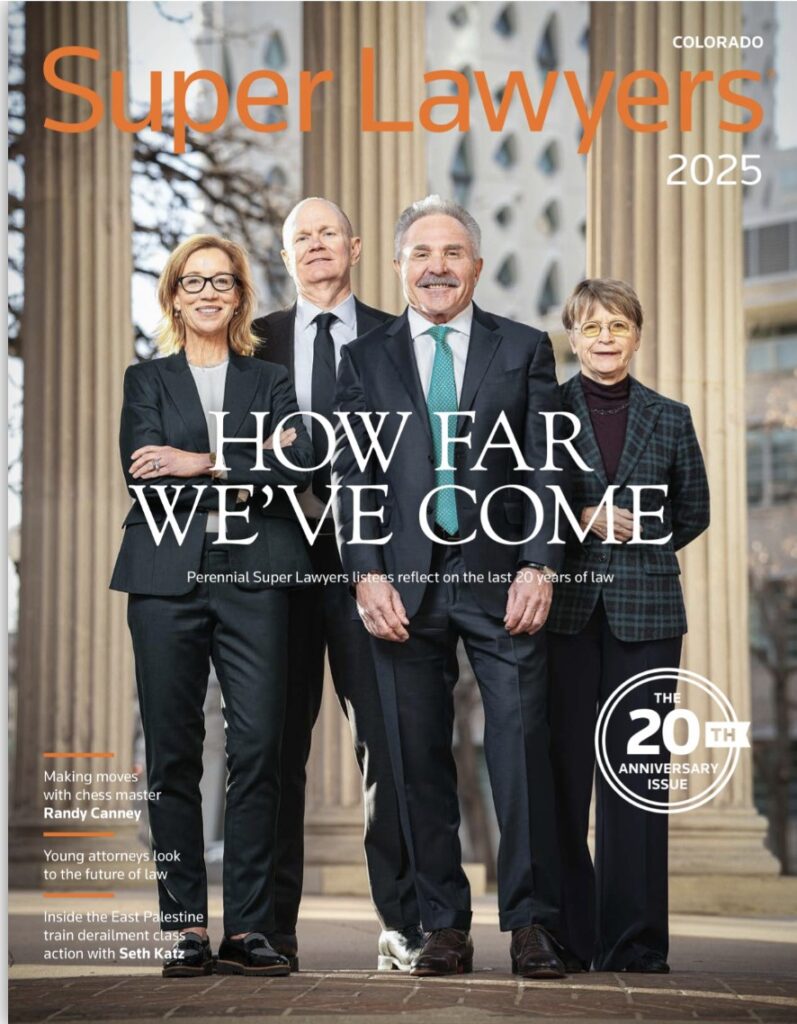 2025 Colorado Super Lawyers Magazine Cover