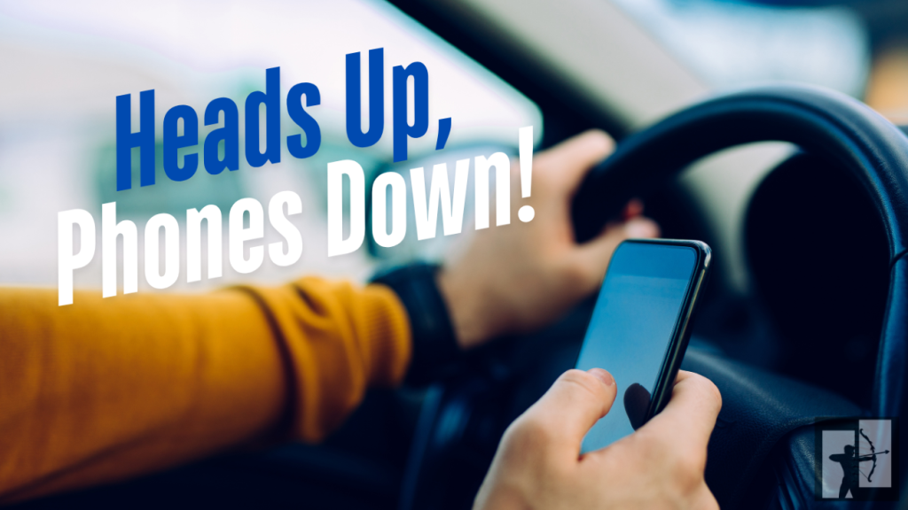 Heads Up, Phones Down: Colorado Distracted Driving Awareness Month