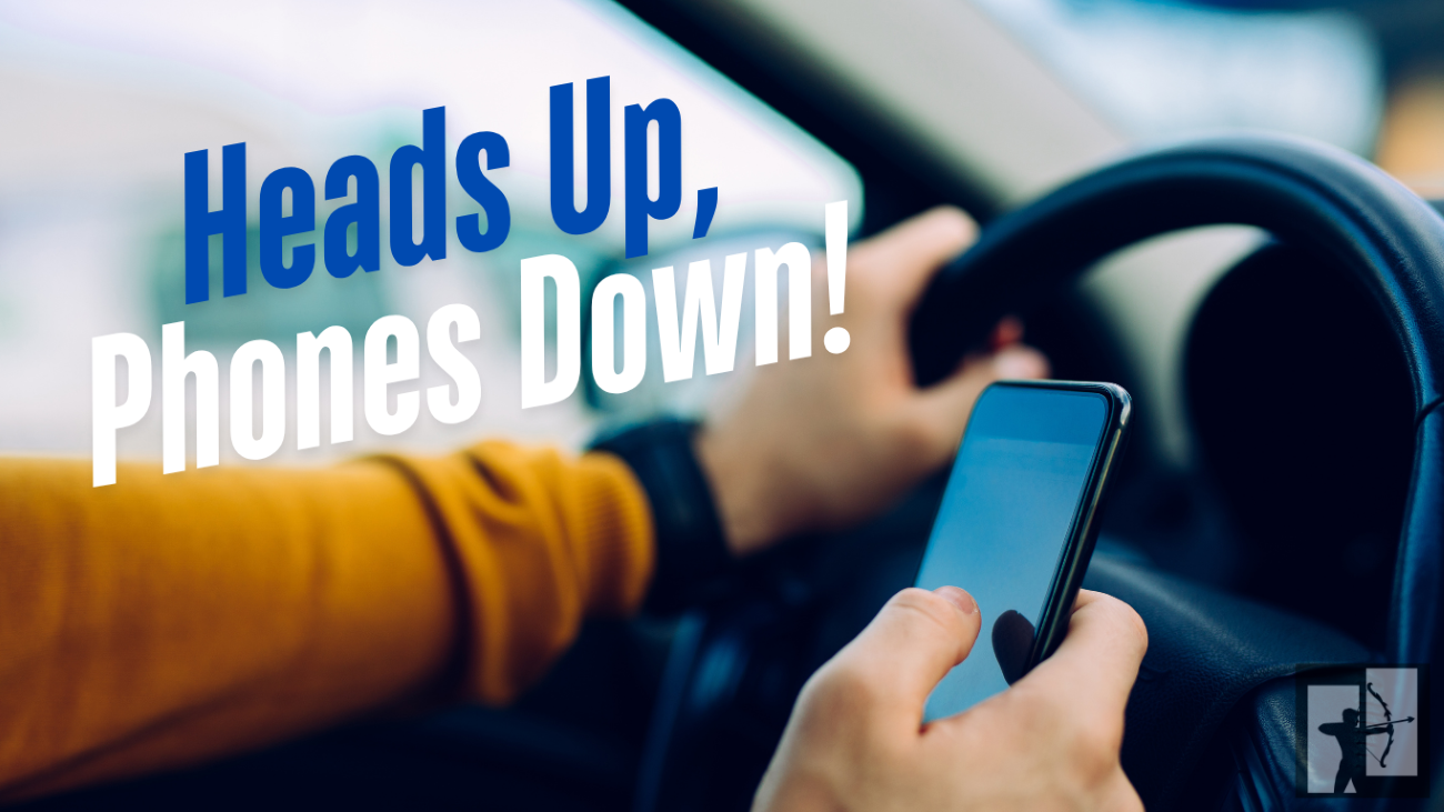 Heads Up, Phones Down: Colorado Distracted Driving Awareness Month